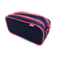 Estojo Azul E Rosa C/ 2 Div. UN. - Ac Bag