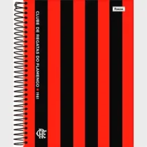 Caderno Flamengo 10 Mat. 160 Folhas - Foroni
