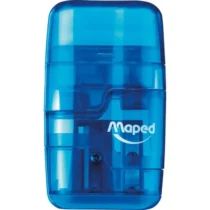 Apontador C/ Borracha Connect Translucido Azul C/ Depósito C/ 2 Furos UN. - Maped