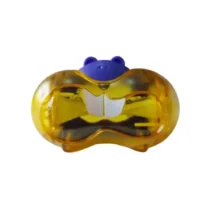 Apontador Croc Croc Castor Amarelo C/ Depósito C/ 2 Furos UN. - Maped