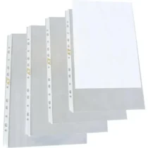 Envelope Plástico A4 Tarja Branca C/ 11 Furos  - Acp