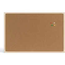 Quadro De Aviso Cortiça Madeira MDF 70 cm X 50 cm - Stalo