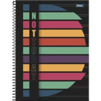 Caderno Empowerful  Not Today 10 Mat. 160 Folhas - Foroni