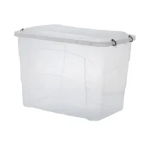 Caixa Organizadora Cristal 90 L 66 cm X 44 cm X 45 cm UN. - Paramount