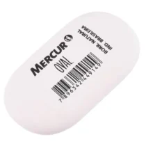 Borracha Oval Branca UN. - Mercur