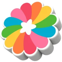 Borracha TR Fun Flor Arco-Íris UN.-Mercur