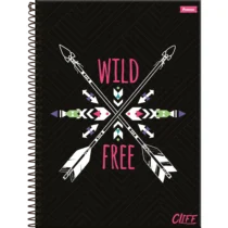 Caderno Cliff 15 Mat. 240 Folhas - Foroni