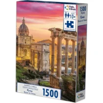 Quebra-Cabeça Roma Ruínas Do Fórum 84 Cm X 60 Cm C/ 1500 Pçs.  - Pais E Filhos
