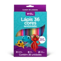 Lápis De Cor Sextavado C/ 36 Cores - Onda