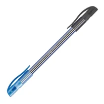 Caneta Esferográfica Doble 1.0 Preta E Azul UN. - Bazze
