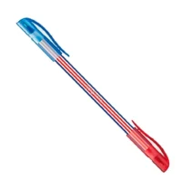 Caneta Esferográfica Doble 1.0 Vermelha E Azul UN. - Bazze