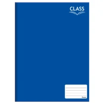 Caderno Brochura Class 48 Fls Azul - Foroni