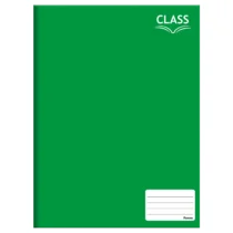 Caderno Brochura Class 48 Fls Verde - Foroni