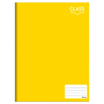 Caderno Brochura Class 48 Fls Amarelo - Foroni