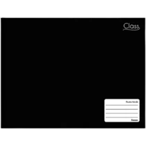Caderno Meia Pauta 96 Fls Class Preto - Foroni