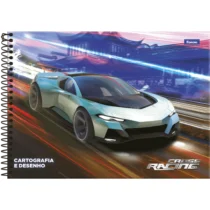 Caderno Cartografia E Desenho Cross Racing - Foroni
