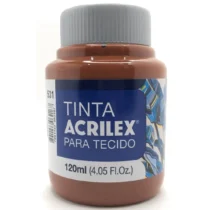 Tinta P/ Tecido Marrom 120 ml  - Acrilex