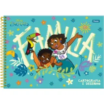 Caderno Cartografia E Desenho Disney Encanto - Foroni