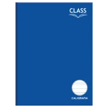 Caderno Caligrafia 140 X 200 mm Class Azul 80 Flsls - Foroni