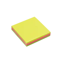 Bloco Adesivo Neon Colors 76 mm X 76 mm C/ 150 Fls. - Maxprint