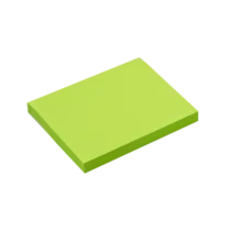 Bloco Adesivo Neon Verde C/ 100 Fls. 76 mm X 102 mm - Maxprint