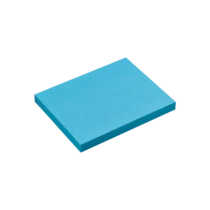 Bloco Adesivo Neon Azul C/ 100 Fls. 76 mm X 102 mm - Maxprint