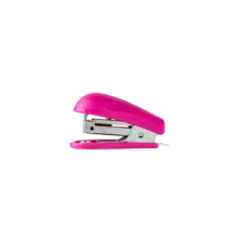 Mini Grampeador Plast Rosa - Maxprint