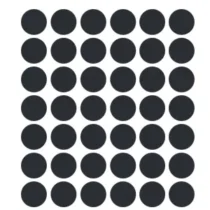 Etiquetas Adesivas Multiuso Preto Tp-12 12 mm C/ 210 UN. - Maxprint