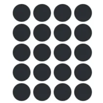 Etiquetas Adesivas Multiuso Preto Tp-19 19 mm C/ 200 UN. - Maxprint