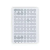 Etiquetas Adesivas Multiuso Prata Tp-12 12 mm C/ 210 UN. - Maxprint