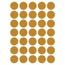 Etiquetas Adesivas Multiuso Ouro Tp-12 12 mm C/ 210 UN. - Maxprint
