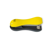Grampeador Plastico Mx-G20R Amarelo E Cinza - Maxprint