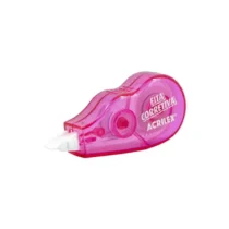 Fita Corretiva 3m X 5mm Rosa - Acrilex