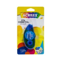 Fita Corretiva Azul 5 mm X 6 M  - Acrilex