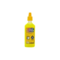COLA GLITTER LAVAVEL 23G AMARELO LIMÃO - ACRILEX