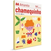 Papel Chamequinho 100 Fls Amarelo - Sylvamo