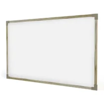 Quadro Branco UV Madeira MDF 100 cm X 70 cm - Stalo