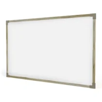 Quadro Branco UV MDF Linheiro 60 cm X 40 cm - Stalo