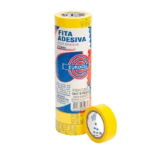 Fita Durex Amarelo 12 mm X 10 M - Eurocel