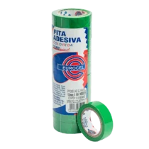 Fita Durex Verde 12 mm X 10 M - Eurocel