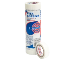 Fita Durex Branca 12 mm X 10 M - Eurocel