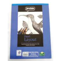 Bloco De Folhas Layout A4 C/ Margem C/50Fls - Layout