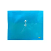 Envelope Plástico Vai E Vem A4 Horizontal Azul Plástico A4 330 mm X 250 mm X 30 mm - Yes
