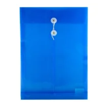 Envelope Vai E Vem Vertical Azul A4 249 mm X 332 mm X 30 mm - Yes