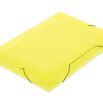 Pasta Plástica Mini Amarela 20 mm X 250 mm X 165 mm - Acp