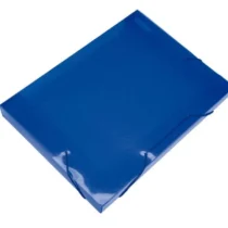 Pasta C/ Elástico Ofício 40 mm X 245 mm 335 mm Azul   - Acp