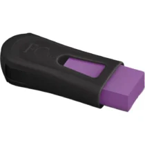 Apontador C/ Depósito E Borracha  Roxa - Faber-Castell