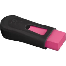 Apontador C/ Depósito E Borracha  Rosa - Faber-Castell