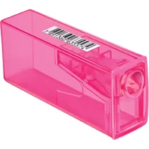 Apontador C/ Depósito Neon Rosa - Faber-Castell