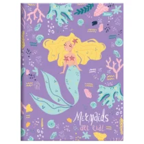 Caderno Brochura Peq. 80 Fls Sereias Roxo - Foroni